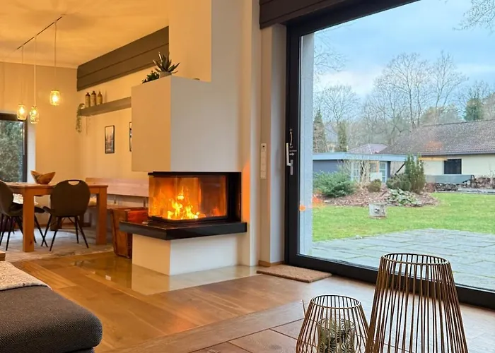 Auszeit Am Mit Kamin Und Whirlpool, Naehe Berlin Holiday home *